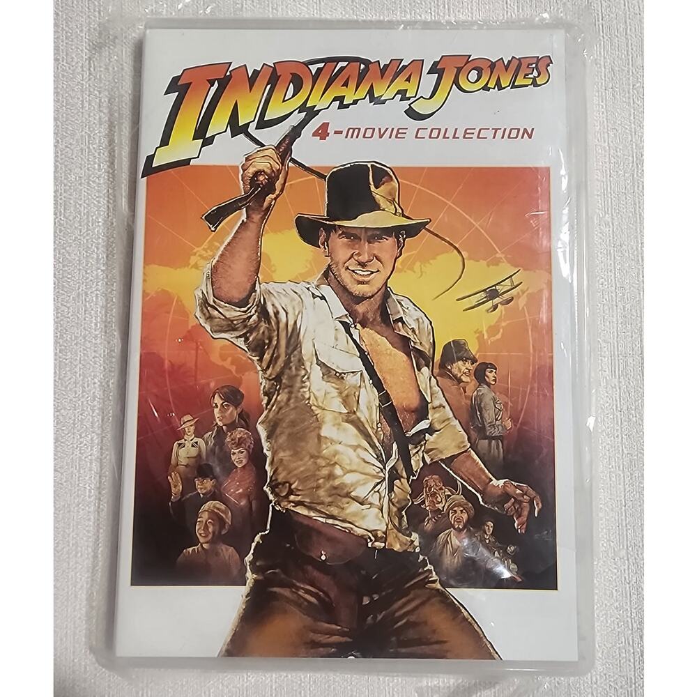 Indiana jones 4 movie collection DVD